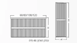ארון אמבטיה DIAZ