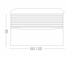 ISLAND – ארון מגירות תלוי