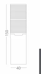 ISLAND – ארון מגירות תלוי