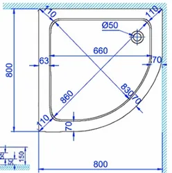 אגנית חצי עיגול
