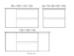 ארון אמבטיה דגם SPARTA